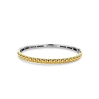 Padded Golden Bangle Bracelet