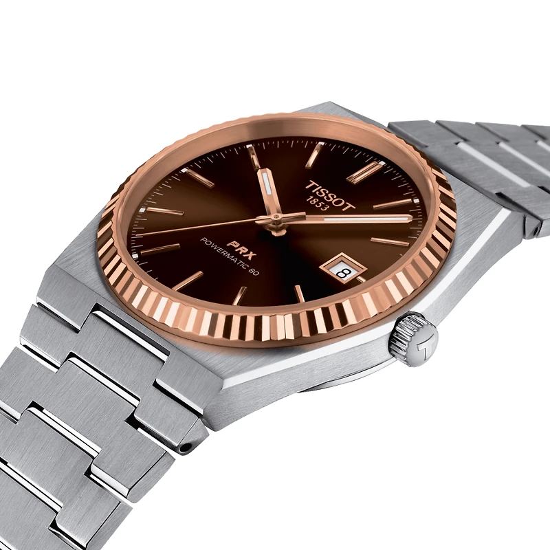 PRX Powermatic 40MM 18K Rose Gold Bezel
