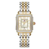 Deco Madison Mid Two Tone Diamonds 31MM Watch