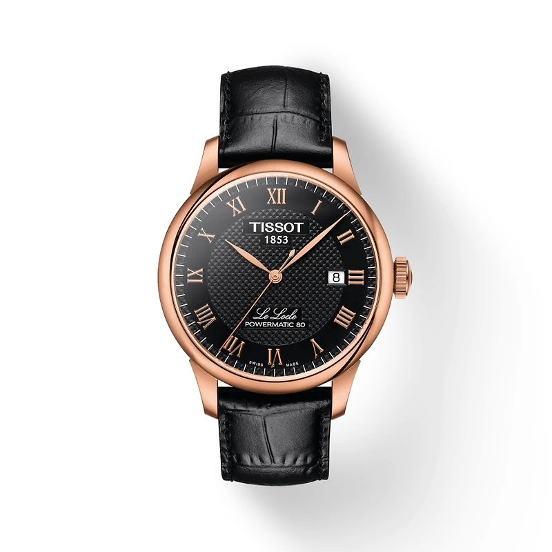 Le Locle Rose/Black 39mm Watch