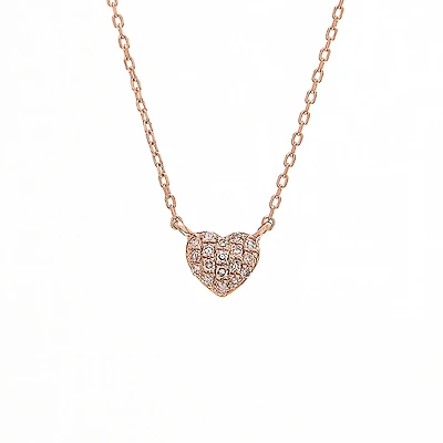Petit Heart Diamond Necklace