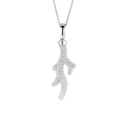 Sparkling Coral Necklace
