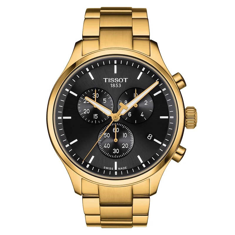 Chrono XL Black/Gold 45MM Watch