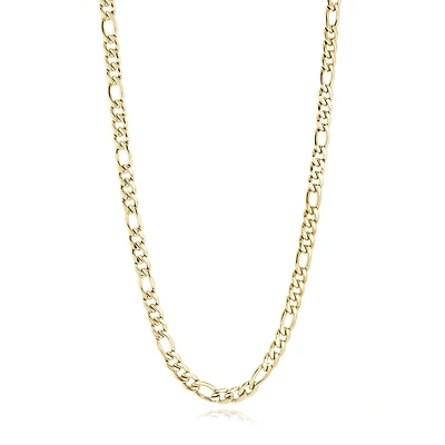 4.5mm Yellow Ip Steel Figaro Chain