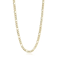 4.5mm Yellow Ip Steel Figaro Chain