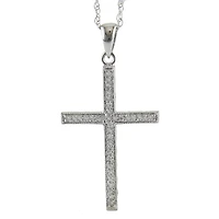 14K Cross Necklace