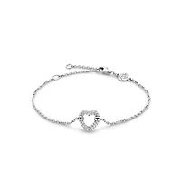 Unique Heart Pave Bracelet