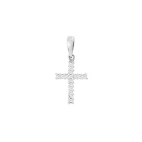 Cross Diamonds 12mm Pendant