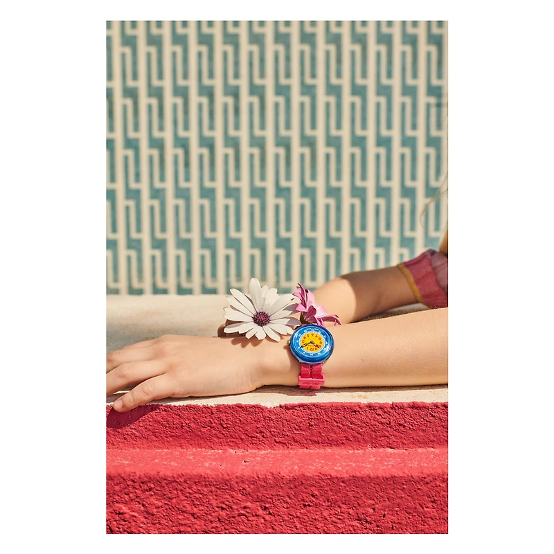 Retro Pink Kids Watch