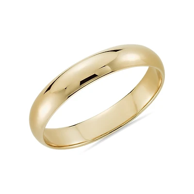 4MM Comfort Fit Wedding Band