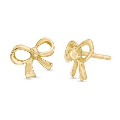 Pretty Bow Stud Earrings
