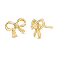Pretty Bow Stud Earrings
