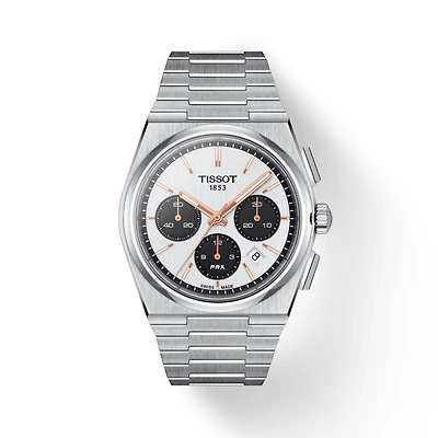 PRX Automatic Chronograph 42mm Black/White