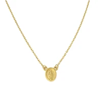 Mini Milagrosa Virgin Necklace
