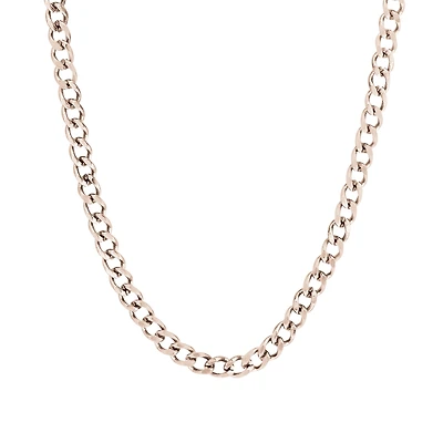 Rose IP Steel Curb Chain