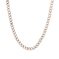 Rose IP Steel Curb Chain 3.3MM