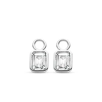 Clear Gem Ear Charms