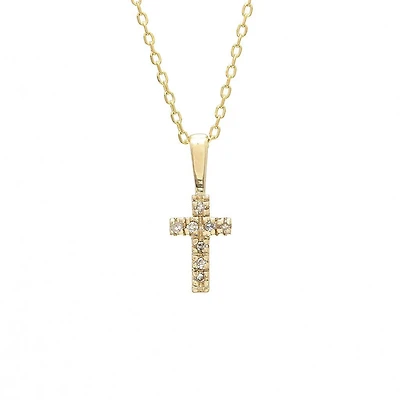 Petit Cross Necklace