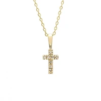 Petit Cross Necklace