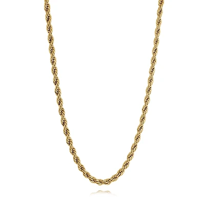 5mm Gold Ip Steel Rope Chain