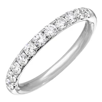 .54ct Half Diamond Wedding Band