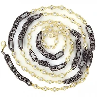 Black Matte Link Multi-way Chain