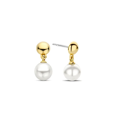 Joyful Pearl Jumbo Drop Earrings