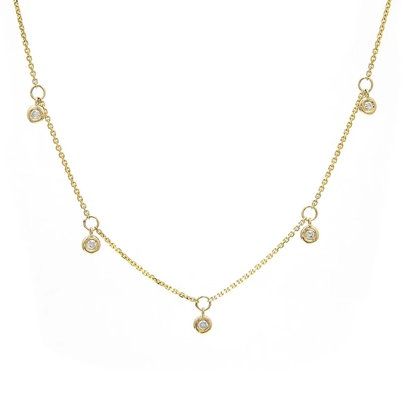 Dancing Diamonds Necklace