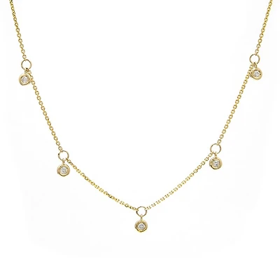 Dancing Diamonds Necklace