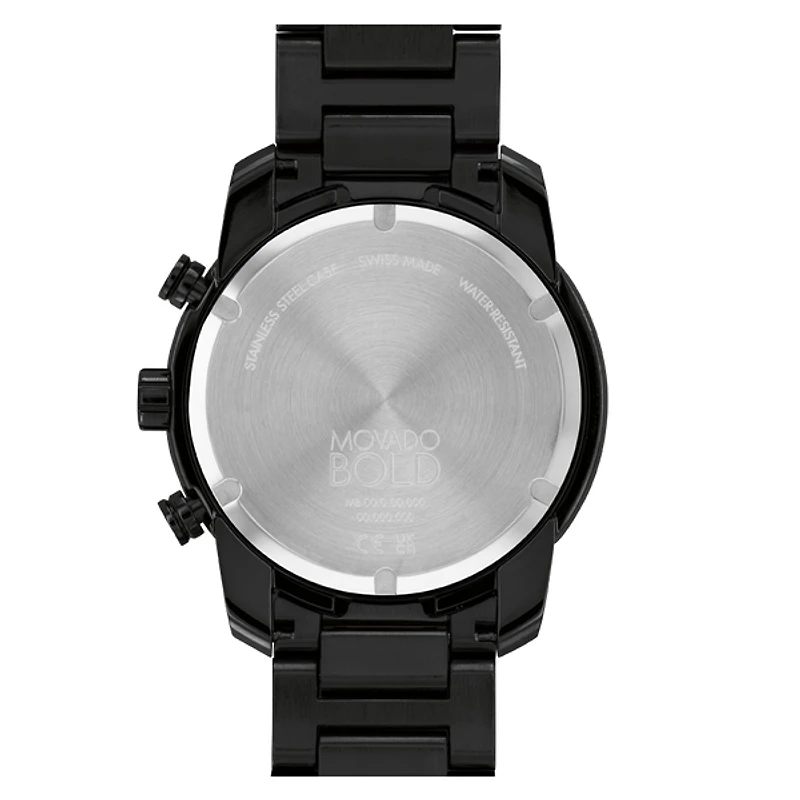 Bold 44MM Black/Yellow Gold