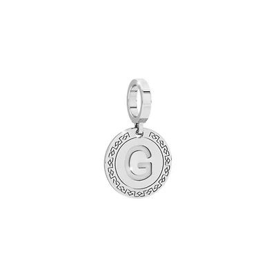 Initial G Pendant 12MM