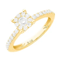 .48ct Diamond Signature Yellow Gold Ring