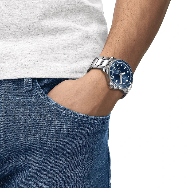 Seastar 1000 43MM Powermatic 80 Blue/Steel