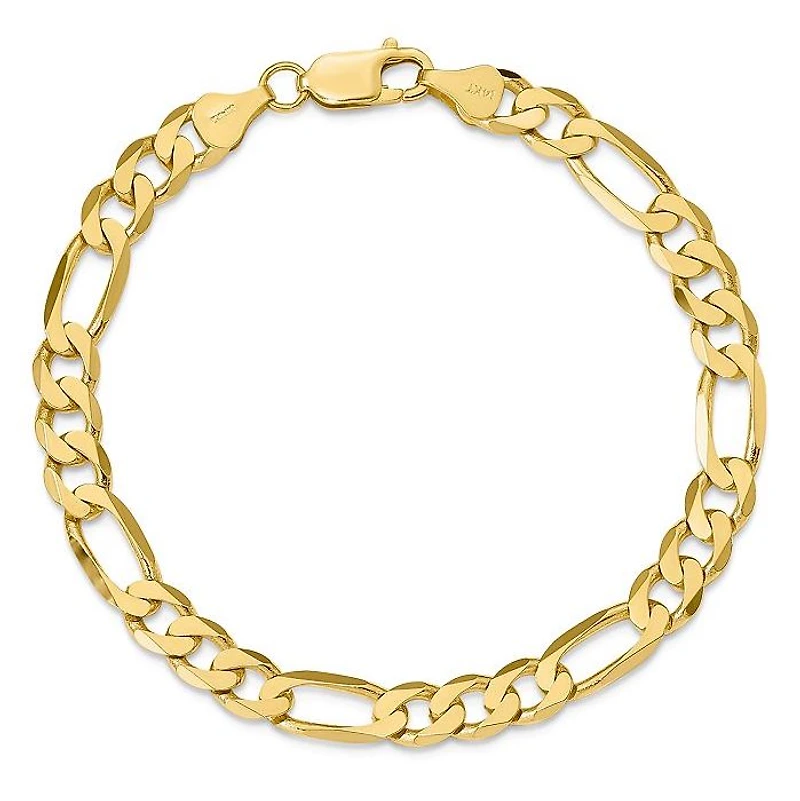 Figaro Solid 7mm Link Chain