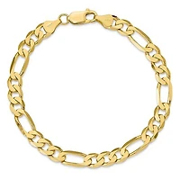 Figaro Solid 7mm Link Chain