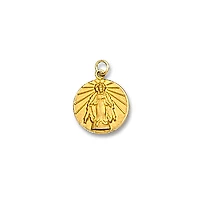 Virgen Milagrosa Hollow Raised Pendant