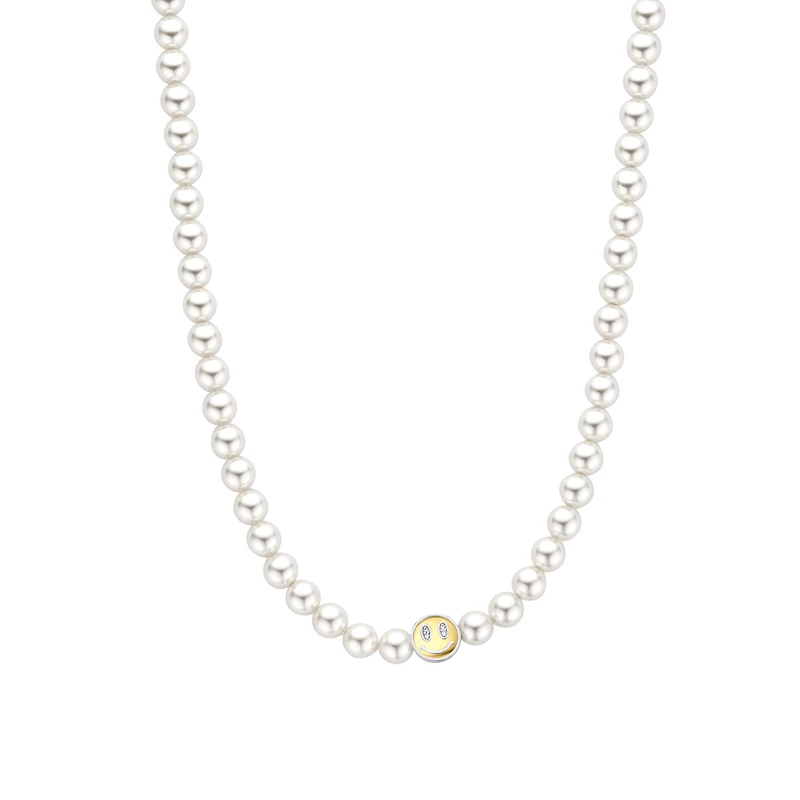 Smiley Pearls Necklace