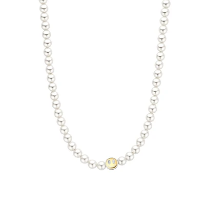 Smiley Pearls Necklace
