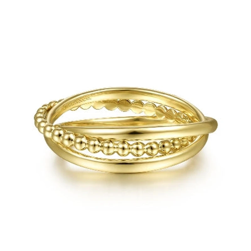 Criss Cross Rolling Ring