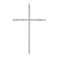 Cross Pendant with .17ct Diamonds