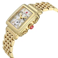 Deco Yellow Chronograph 35MM Watch