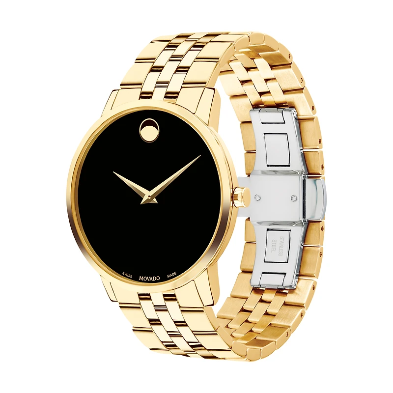 Museum 40MM Black and Gold