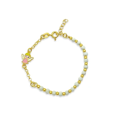 Kids Angel and Beads Bracelet
