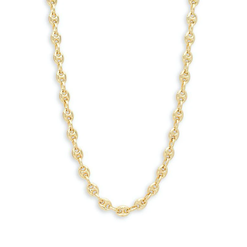 Puffed Mariner 5MM Link Necklace