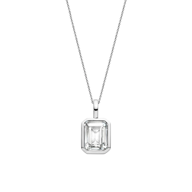 Clear Gem Necklace