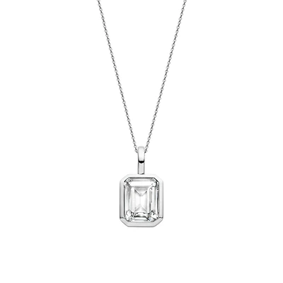 Clear Gem Necklace