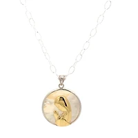 Oval Rope Texture Silver Chain