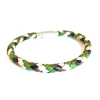 Camouflage Leather Bracelet