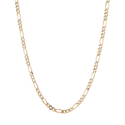Figaro Solid 3.5mm Link Chain
