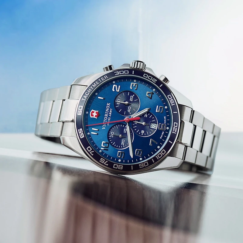Fieldforce Chrono 42mm Blue